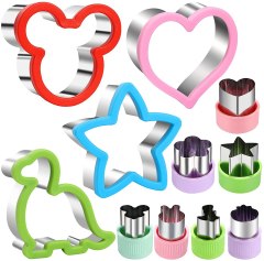 Woyaya Sandwich and Cookie Cutter Set