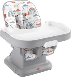 Fisher-Price SpaceSaver High Chair, Geo Meadow