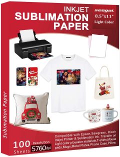 seogol Inkjet Sublimation Paper, 100 Sheets