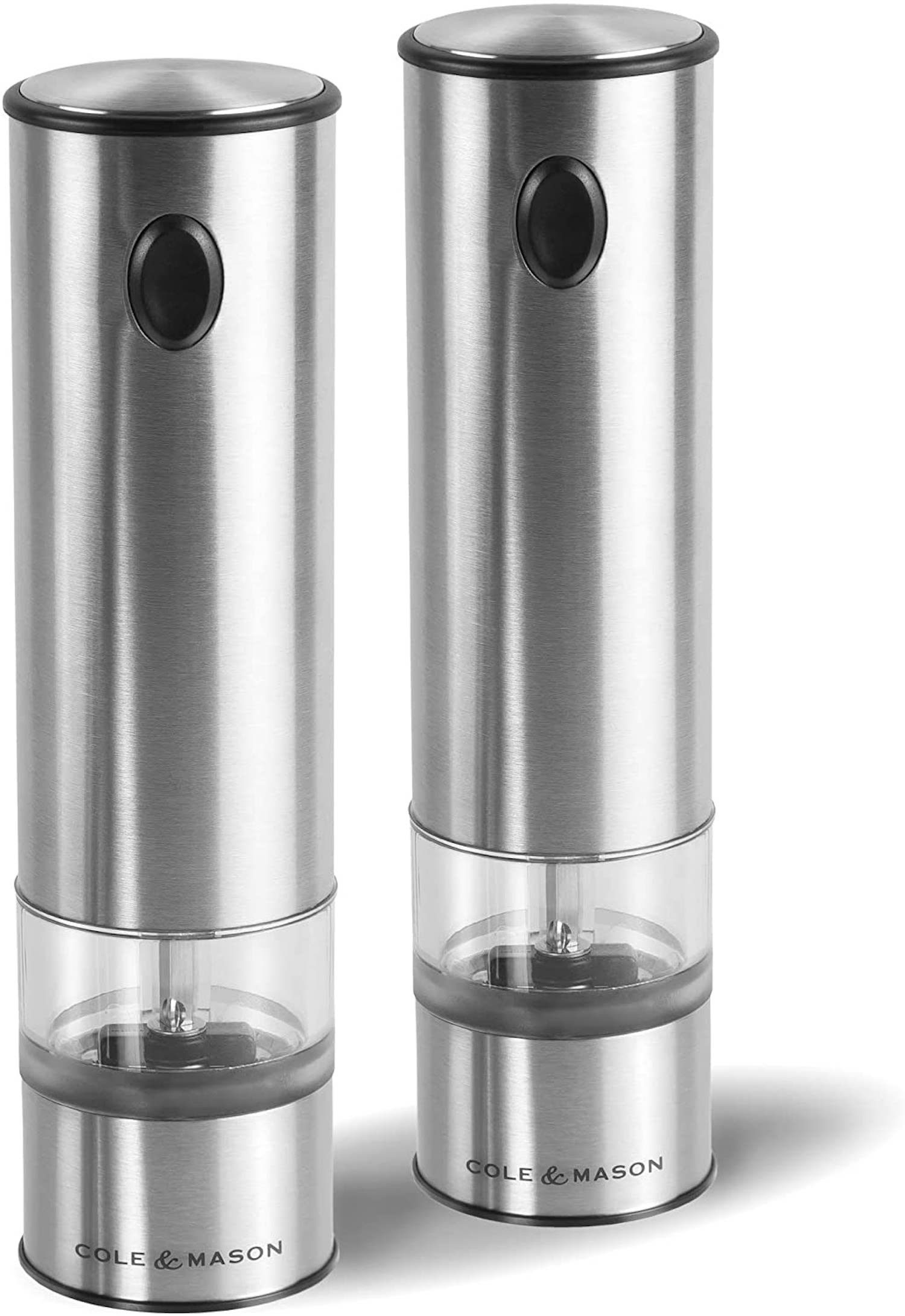 Cole &amp; Mason Battersea Electric Salt and Pepper Grinder Set