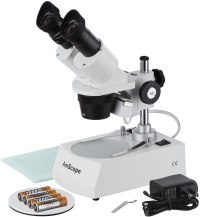 AmScope Forward-Mounted Binocular Stereo Microscope