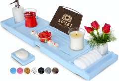 Royal Craft Wood Luxury Bathtub Caddy Tray