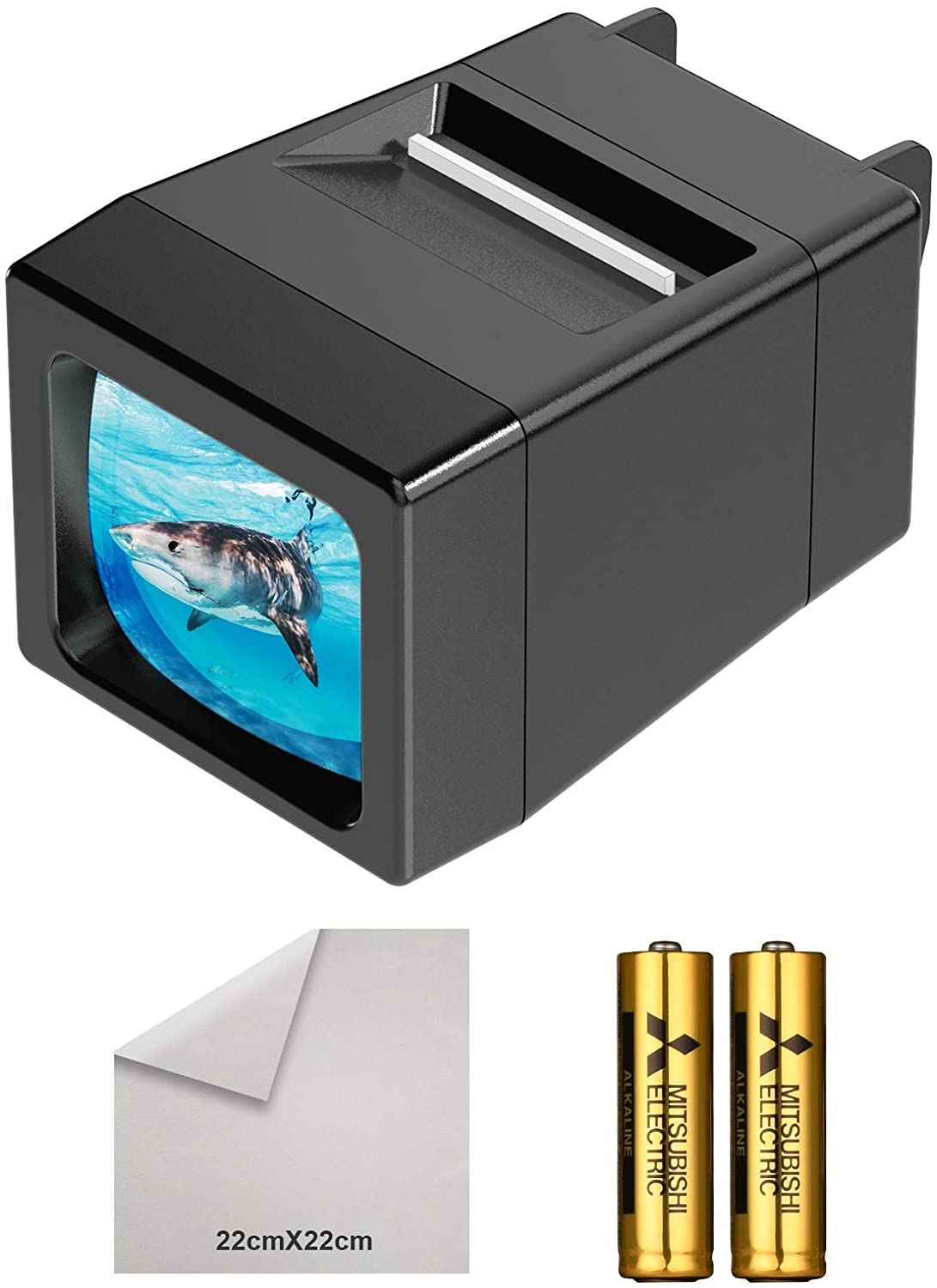 Rybozen LED Lighted Illuminated 35mm Slide Viewer