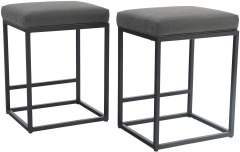 ALPHA HOME Counter Height Bar Stools