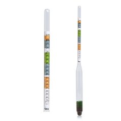 Brew Tapper Triple Scale Hydrometer for Beer, Wine, Mead, and Kombucha