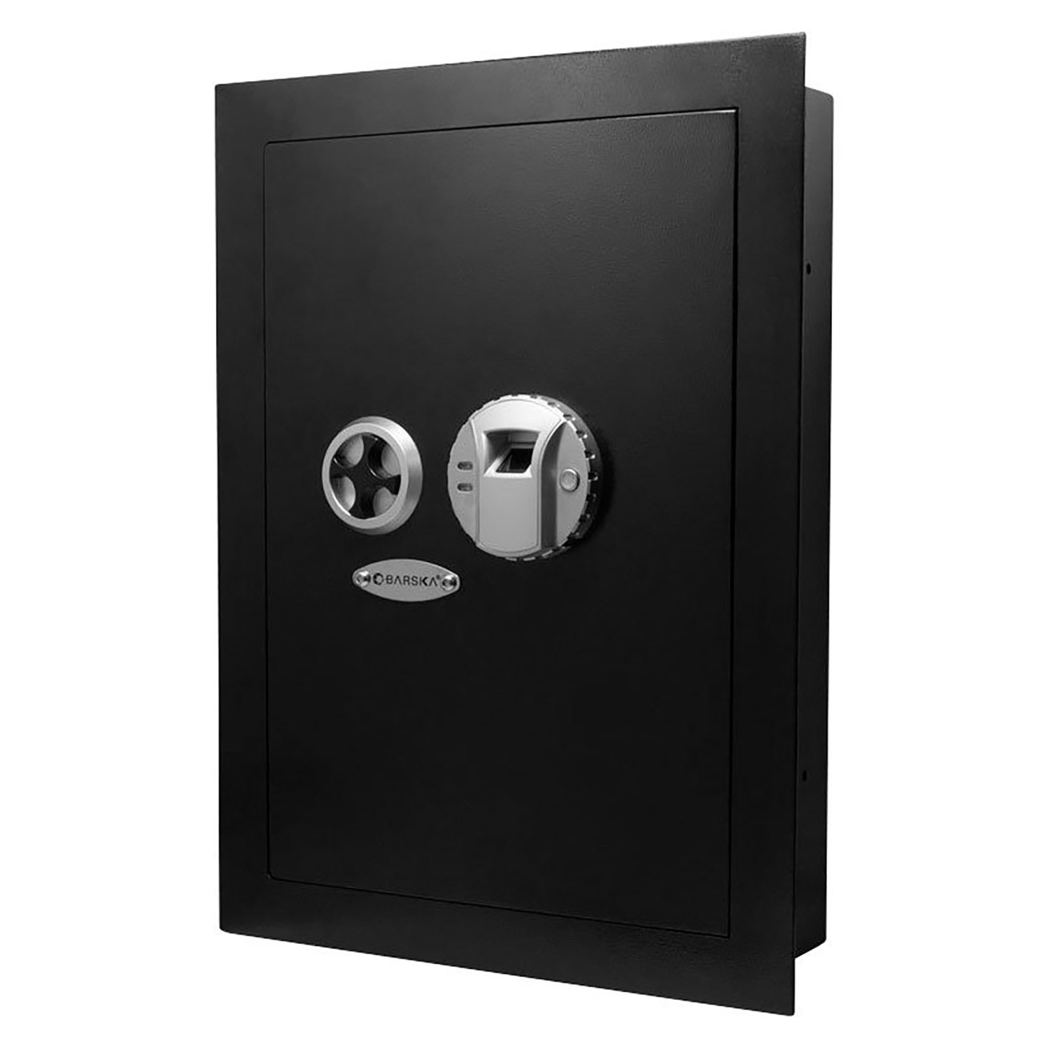 BARSKA Biometric Fingerprint Security Wall Safe