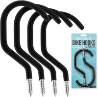 Impresa Products Vertical Hook Bicycle Mount, 4 Pack