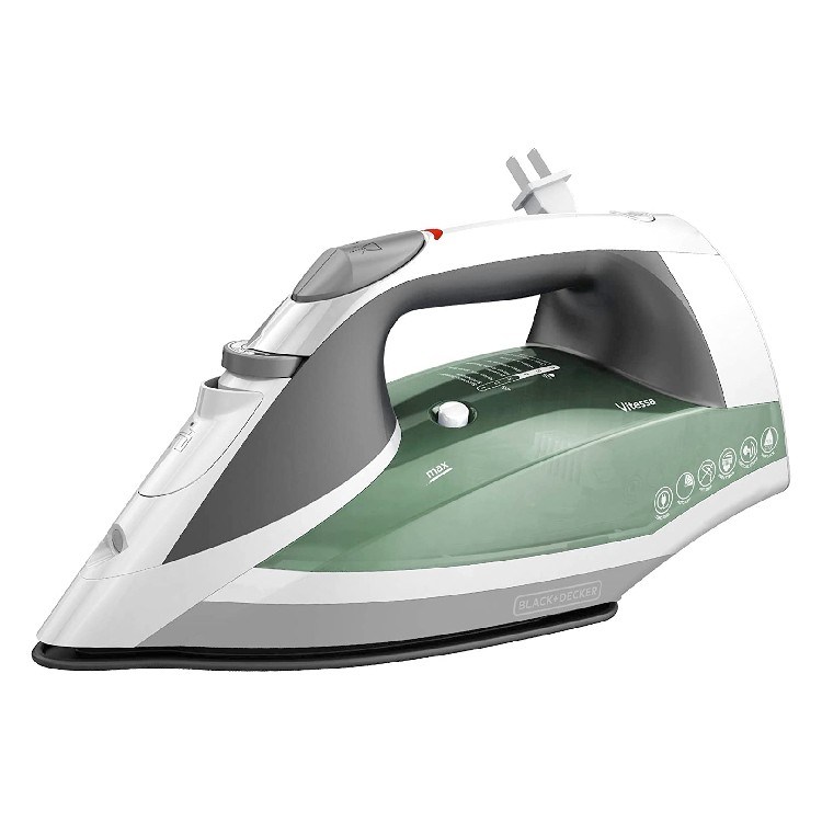 BLACK+DECKER ICR2020 Green Steam Iron 1200W