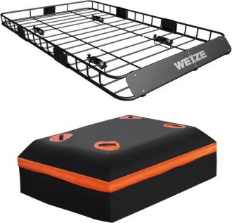 Weize 54" x 34" Heavy-Duty Roof Rack