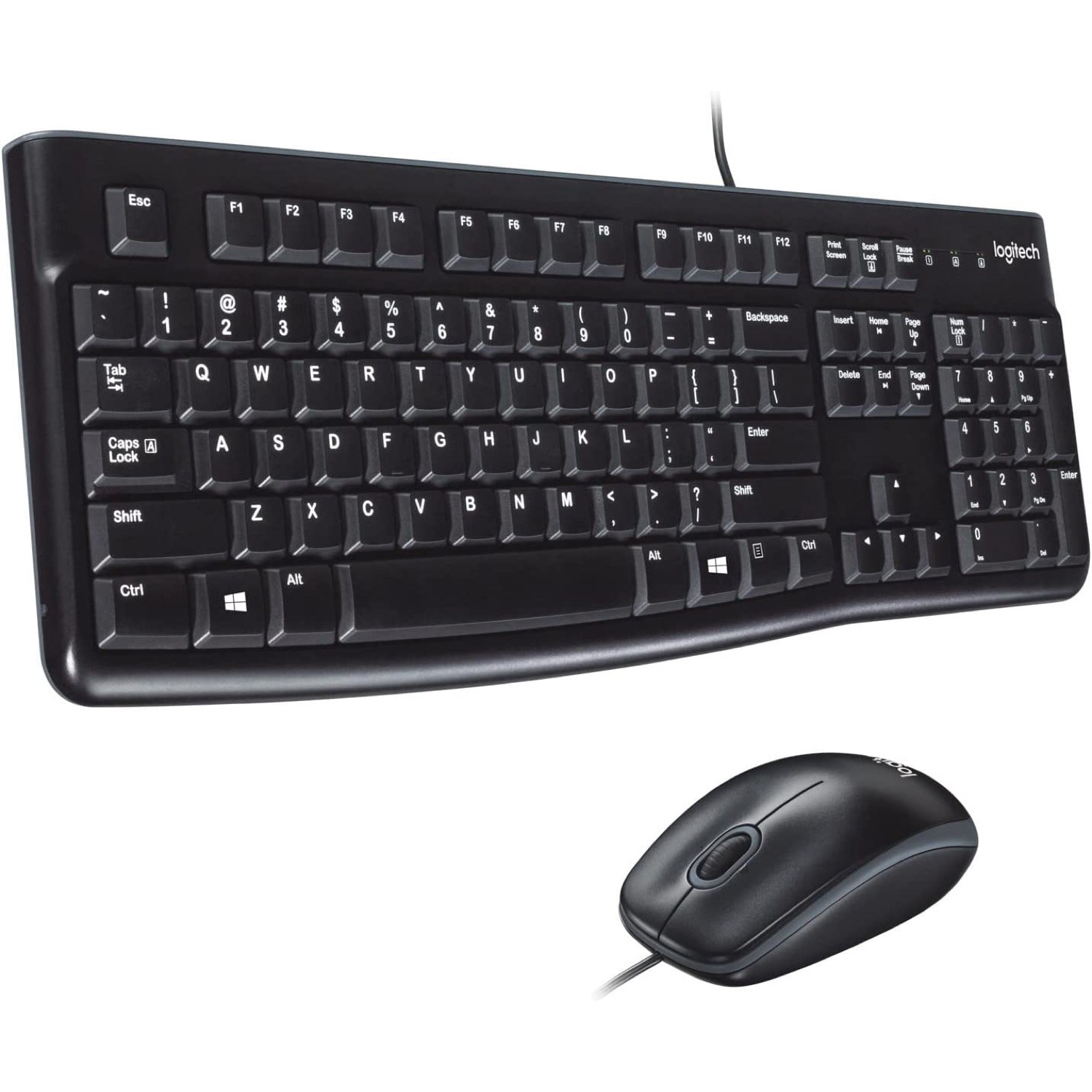 Logitech MK120 Desktop USB Mouse and Keyboard Combo
