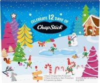 ChapStick 12 Days of Holiday Advent Calendar Lip Balm Gift Set