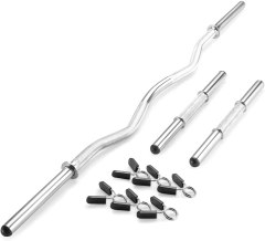 Marcy Standard Curl Bar and Dumbbell Handle Set