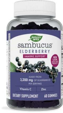 NATURE'S WAY Sambucus Elderberry Gummies