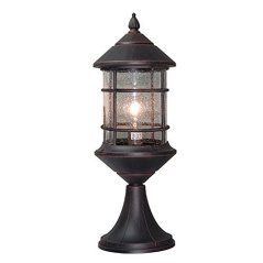 eTopLighting Bella Luce Collection Exterior Outdoor Pillar Lantern