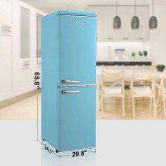 Galanz Retro Bottom Mount Refrigerator