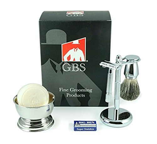 GBS 5 Piece Men&#039;s Shaving Set with Gift Box