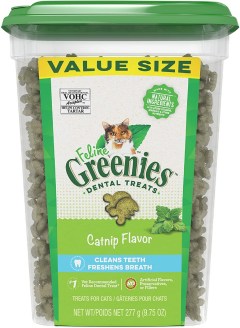 Greenies Dental Treats, Catnip Flavor