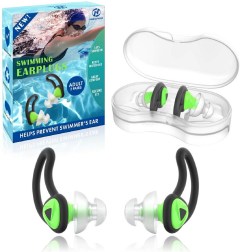 Hearprotek Swimmer Earplugs, 2 Pairs