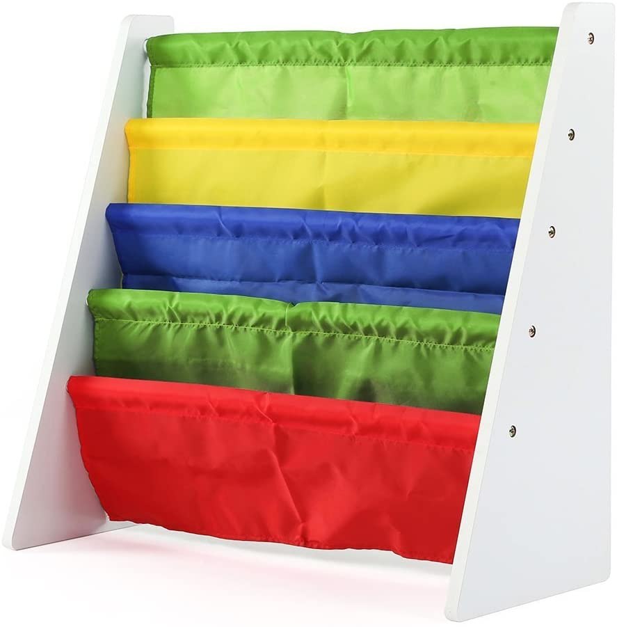 Humble Crew Kids Book Rack, 4 Tiers