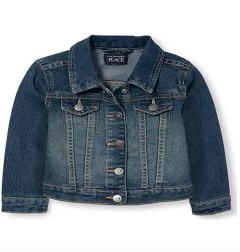 The Children's Place Toddler Girls' Basic Denim Jacket