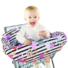 Itzy Ritzy Ritzy Sitzy Shopping Cart and High Chair Cover