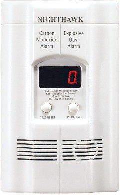 Kidde Nighthawk Plug-In Carbon Monoxide and Explosive Gas Alarm