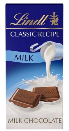 Lindt Classic Recipe Milk Chocolate Bar