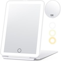 Miroposs Rechargable Makeup Mirror For Travel