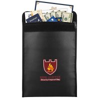 MoKo Fireproof Money & Document Bag