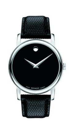 Movado Museum Watch with Leather Strap