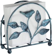 Owlgift Cast Iron Bird & Tree Napkin Holder