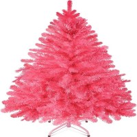 Prextex 4 Feet Pink Christmas Tree