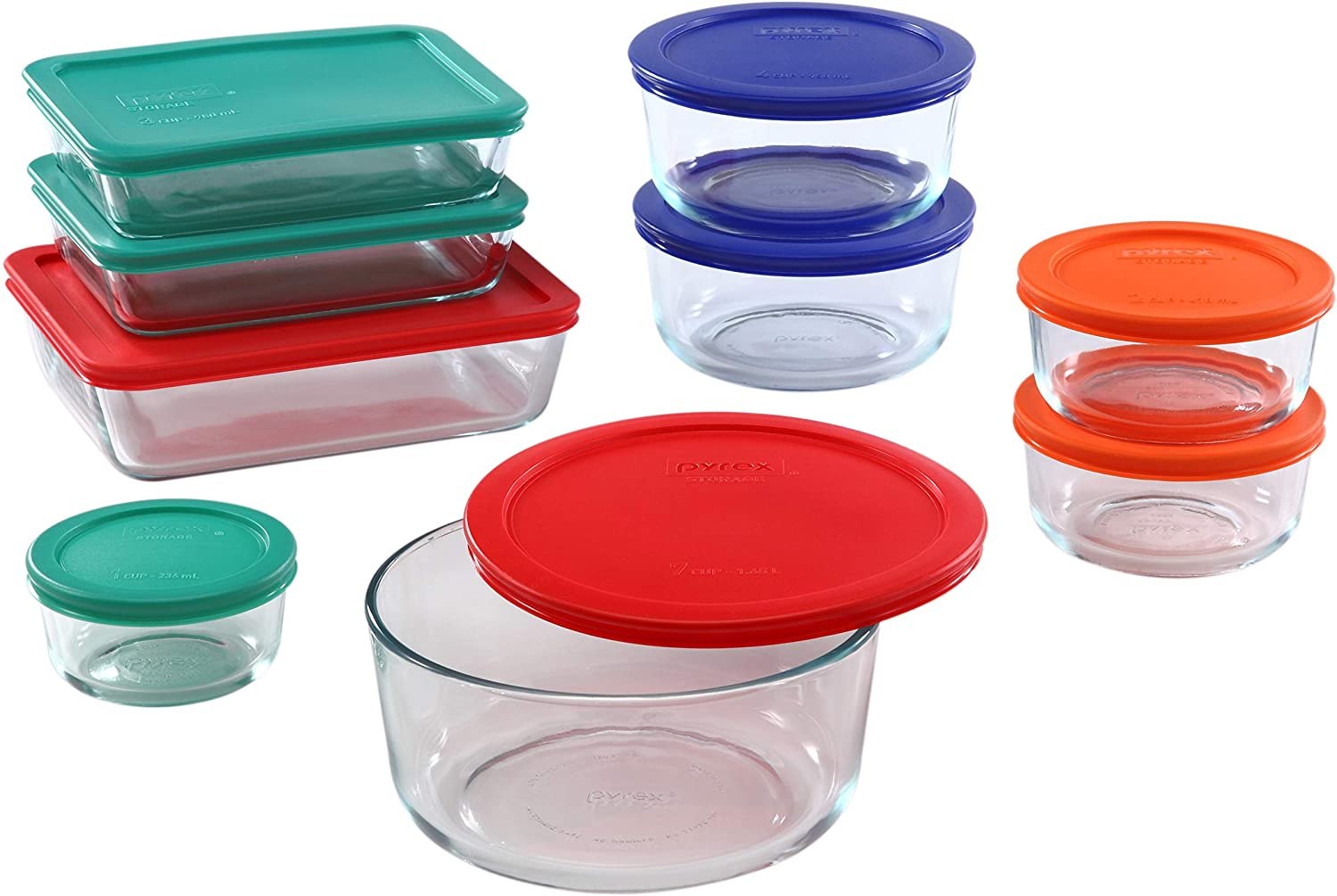 Pyrex 18-Piece Simply Store Food Storage Set