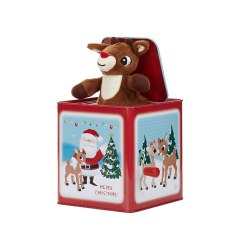 Kids Preferred Rudolph the Red-Nosed Reindeer Jack-In-The-Box