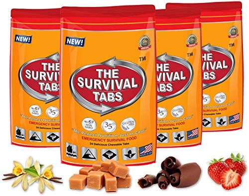 The Survival Tabs 8-Day Food Supply, 96 Tabs