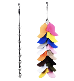 Jazbrey Closet Hanging Hat Rack