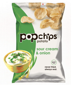 Popchips Sour Cream & Onion Potato Chips