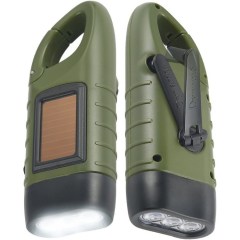 Simpeak Hand Crank Solar-Powered Flashlight