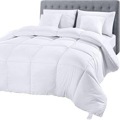 Utopia Bedding Hypoallergenic quilted comforter