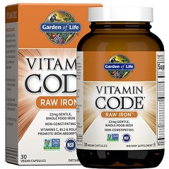 Garden of Life Vitamin Code Raw Iron