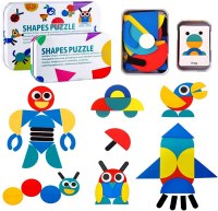 Wallxin Tangram Animal Jigsaw Sorting Game