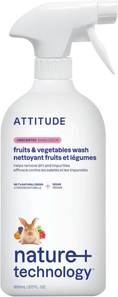 ATTITUDE  Fruits and Vegetables Wash