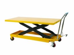 Wesco Long Scissors Lift Table with Handle