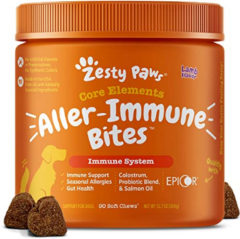 Zesty Paws Allergy Immune Supplement for Dogs