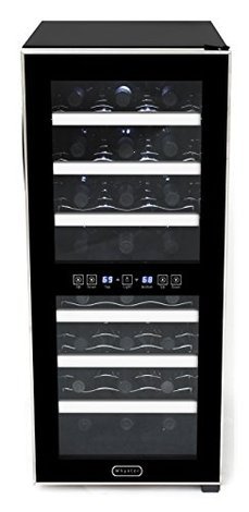 5 Best Wine Coolers Sept 2018 Bestreviews 24 Bottle Dual Zone Touch Control